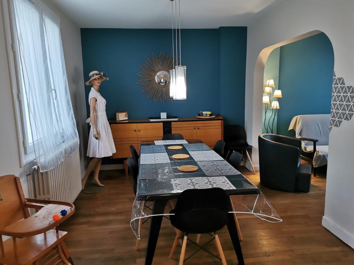 Authentique Gite 1950 Poitiers Futuroscope Aquascope, 1A9Prsn, 3 Pkg, 3 Etoiles A 6Prsn Et 3 Appoints Eco-Responsable Εξωτερικό φωτογραφία